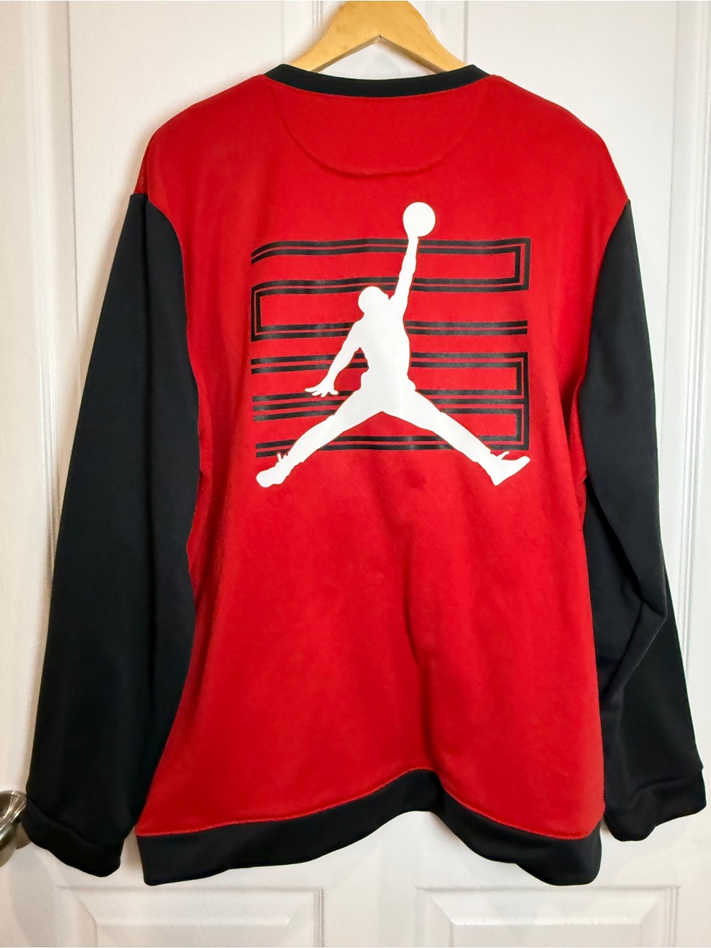 Air Jordan Red and Black Jacket